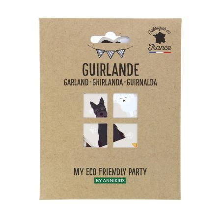 Hunde Party Girlande - ECO Friendly (1,65€/M)